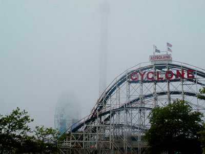 Cyclone, Coney Island, Coney Island, July 2005