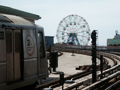 Subway, Coney Island, Coney Island, July 2005