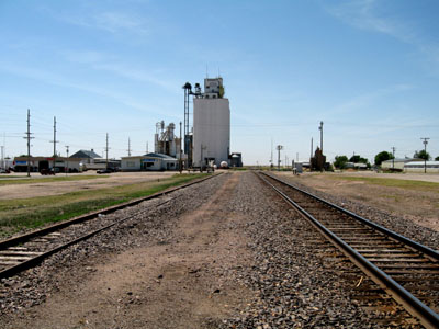 Agricultural Equipment, Train Traks, Kansas, May 2006