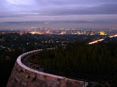 View from Getty Musem