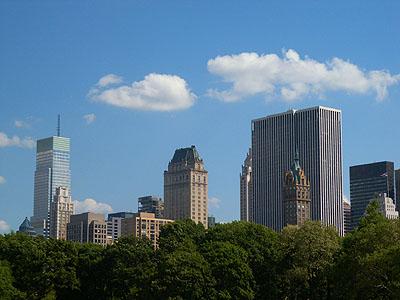 Central Park South, New York City, May 2005