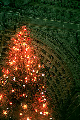 Christmas, Washington Square Park