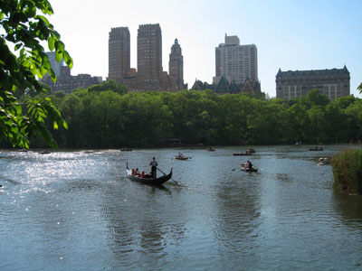 Gondolas, Central Park, New York City, May 2006