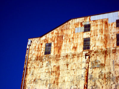 Centennial Mills, Blue Sky, Portland, OR, December 2007