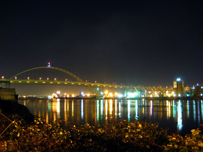 Fremont Bridge at Night
