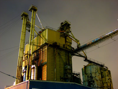 Loading & Storage, Darigold Compund at Night, Portland, OR, January 2008