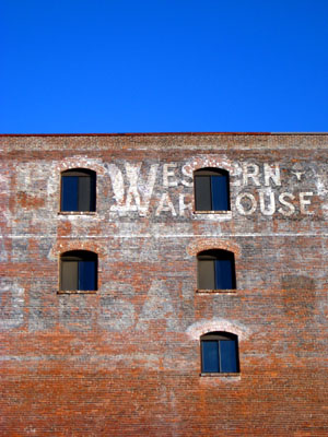 Wall, Western Warehouse, Portland, OR, December 2007