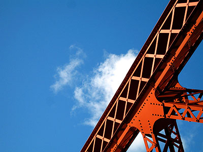 Broadway Bridge Abstract 3