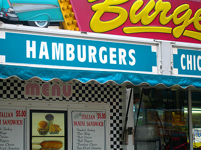 Burger Stand, Rose Festival 2007