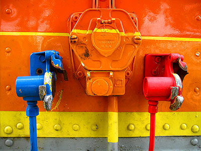 Colorful Truck Hitch, Portland, Oregon, May 2007