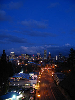 Downtown Portland, Sunset 2
