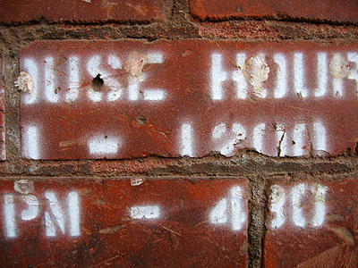 Hours, Brick Wall