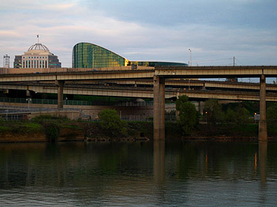 I5 Ramps, Convention Center, Portland, Oregon, April 2007