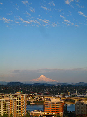 Mt Hood with the Strand and Marriot Residence Inn