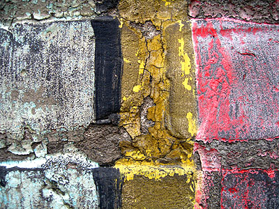 Painted Brick 5, Portland, Oregon, March 2007