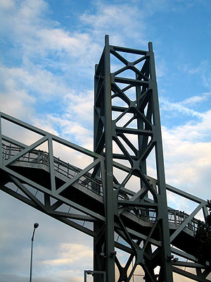 Pedestrian Stairway, Burnside Bridge