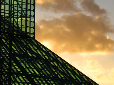 Portland Convention Center at Sunset 1