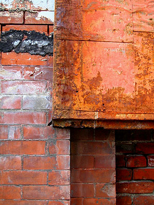 Preserved Brick Wall, EcoTrust Building 2