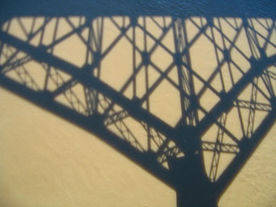 Ross Island Bridge Shadow