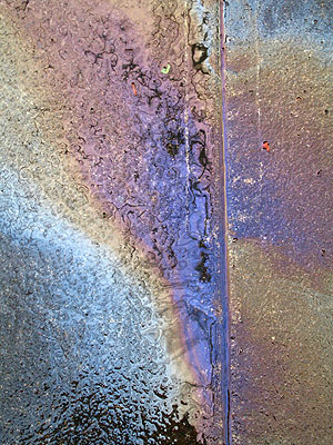 Sidewalk & Oil 1