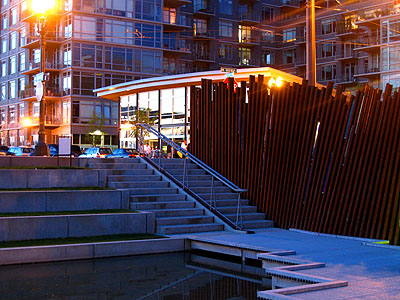 Tanner Springs Park & The Pinnacle
