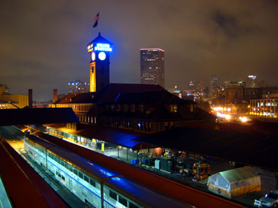 Trains, Union Station, Downtown Portland