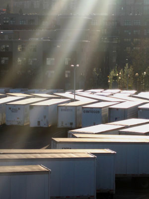 Truck Depot, Sun Rays
