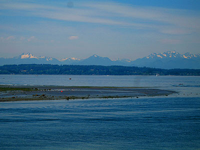 Puget Sound, Olympic Mountains